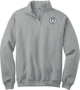 NJ Jets NuBlend 1/4-Zip Cadet Collar Sweatshirt