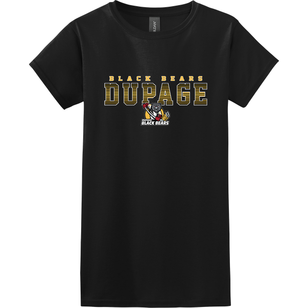 Dupage Black Bears Softstyle Ladies' T-Shirt