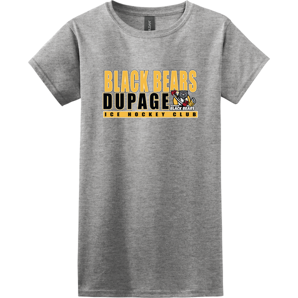 Dupage Black Bears Softstyle Ladies' T-Shirt