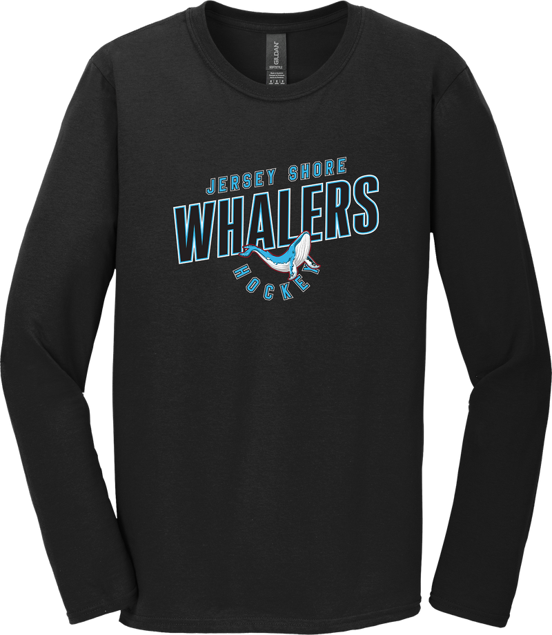 Jersey Shore Whalers Softstyle Long Sleeve T-Shirt