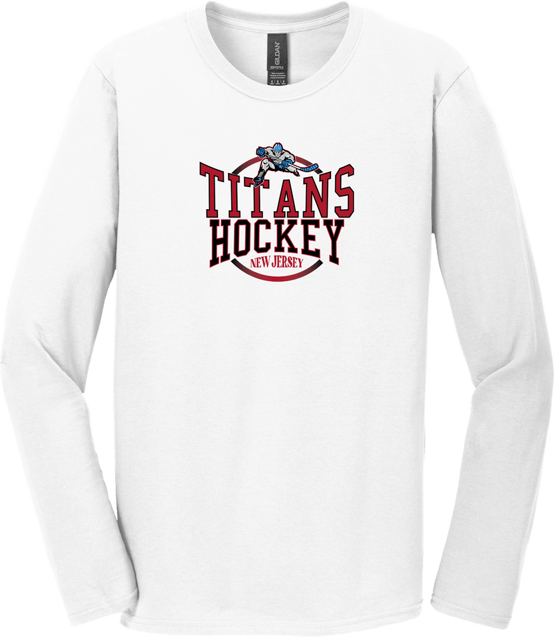 NJ Titans Softstyle Long Sleeve T-Shirt