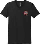 Palmyra Black Knights Softstyle V-Neck T-Shirt