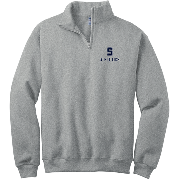 Midd South Athletics NuBlend 1/4-Zip Cadet Collar Sweatshirt