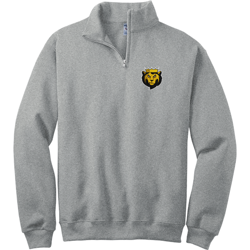 King's College NuBlend 1/4-Zip Cadet Collar Sweatshirt