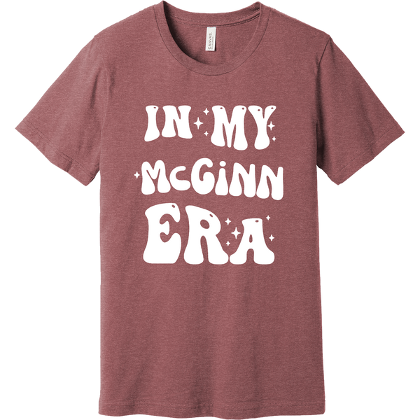 McGinn "In My Era" Unisex Heather CVC Short Sleeve Tee