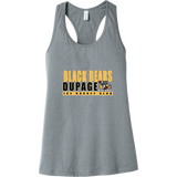 Dupage Black Bears Womens Jersey Racerback Tank