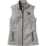 Dupage Black Bears Ladies Sweater Fleece Vest