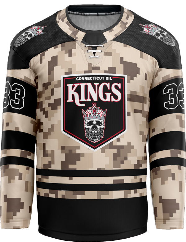 CT Oil Kings Youth Goalie Jersey 2023