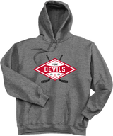 York Devils Ultimate Cotton - Pullover Hooded Sweatshirt