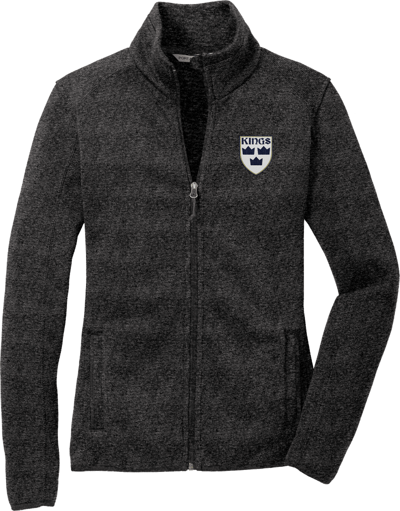 North Jersey Kings Ladies Sweater Fleece Jacket