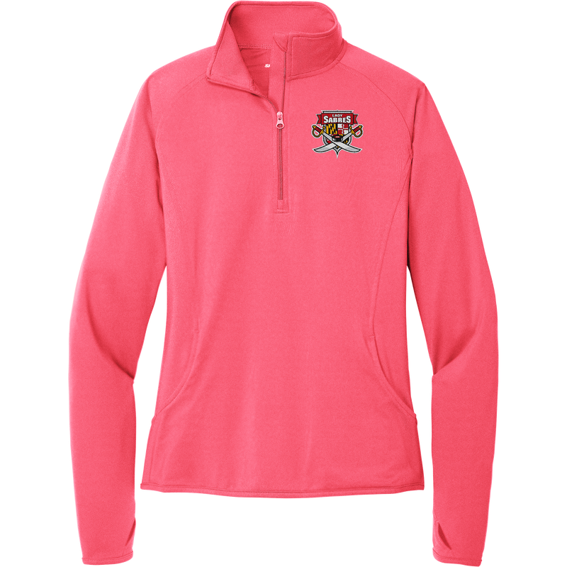 SOMD Lady Sabres Ladies Sport-Wick Stretch 1/4-Zip Pullover