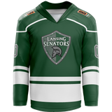 Lansing Senators Adult Goalie Reversible Sublimated Jersey