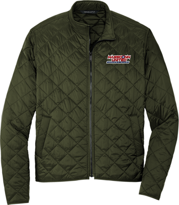 Mass Conn United Mercer+Mettle Quilted Full-Zip Jacket