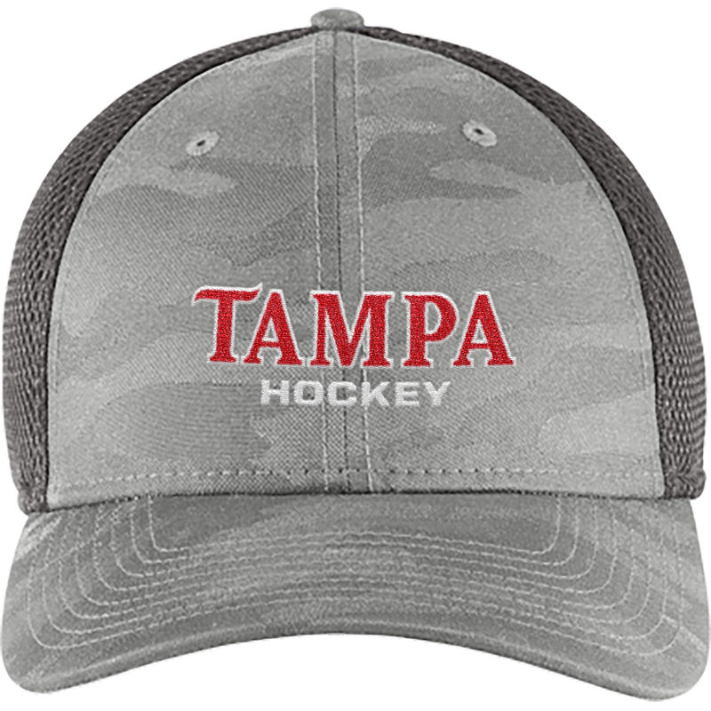 University of Tampa New Era Tonal Camo Stretch Tech Mesh Cap