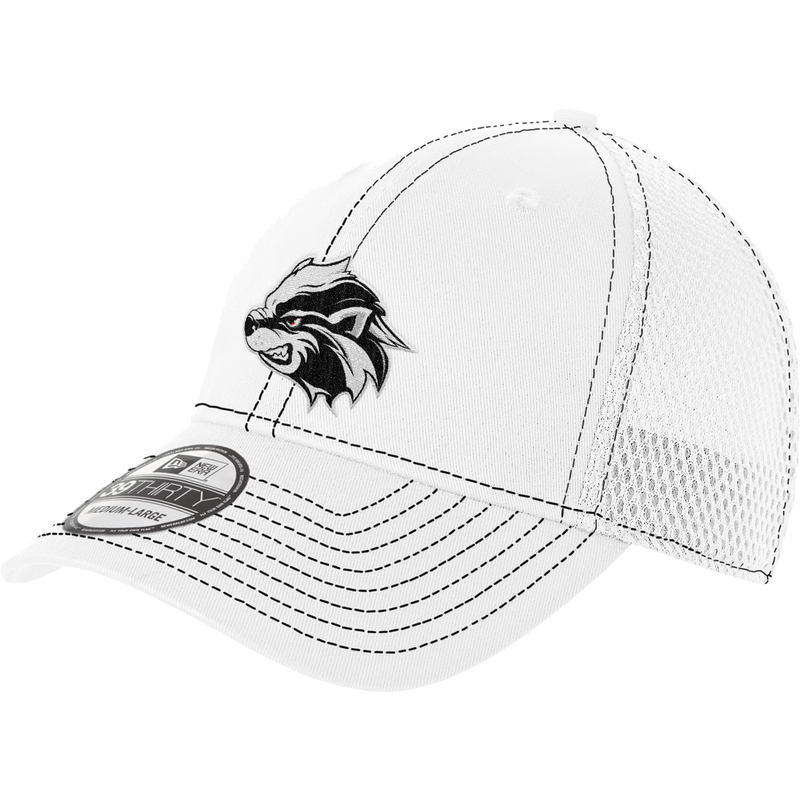 Allegheny Badgers New Era Stretch Mesh Contrast Stitch Cap