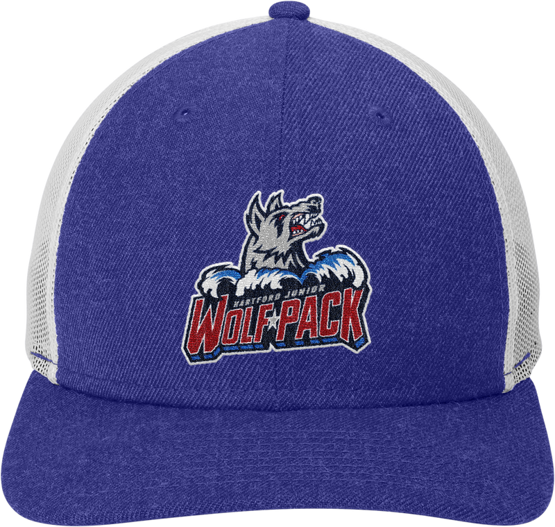 Hartford Jr. Wolfpack New Era Snapback Low Profile Trucker Cap