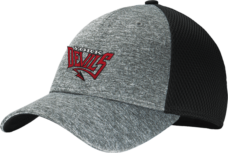 York Devils New Era Shadow Stretch Mesh Cap