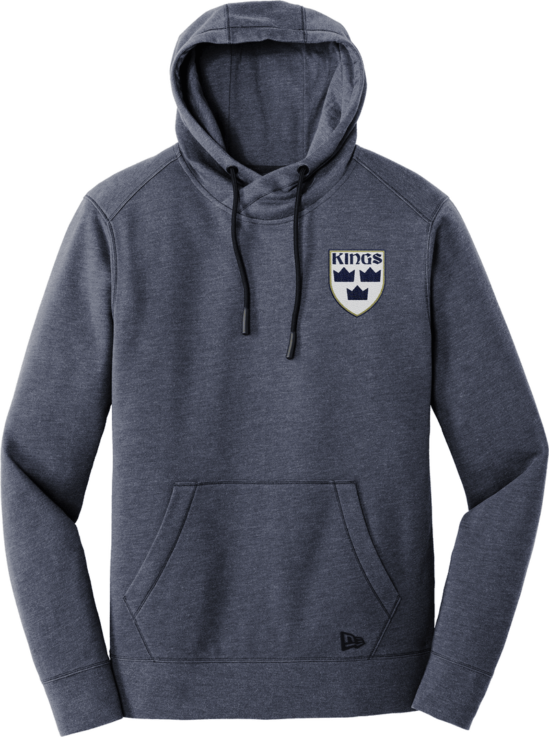 North Jersey Kings New Era Tri-Blend Fleece Pullover Hoodie