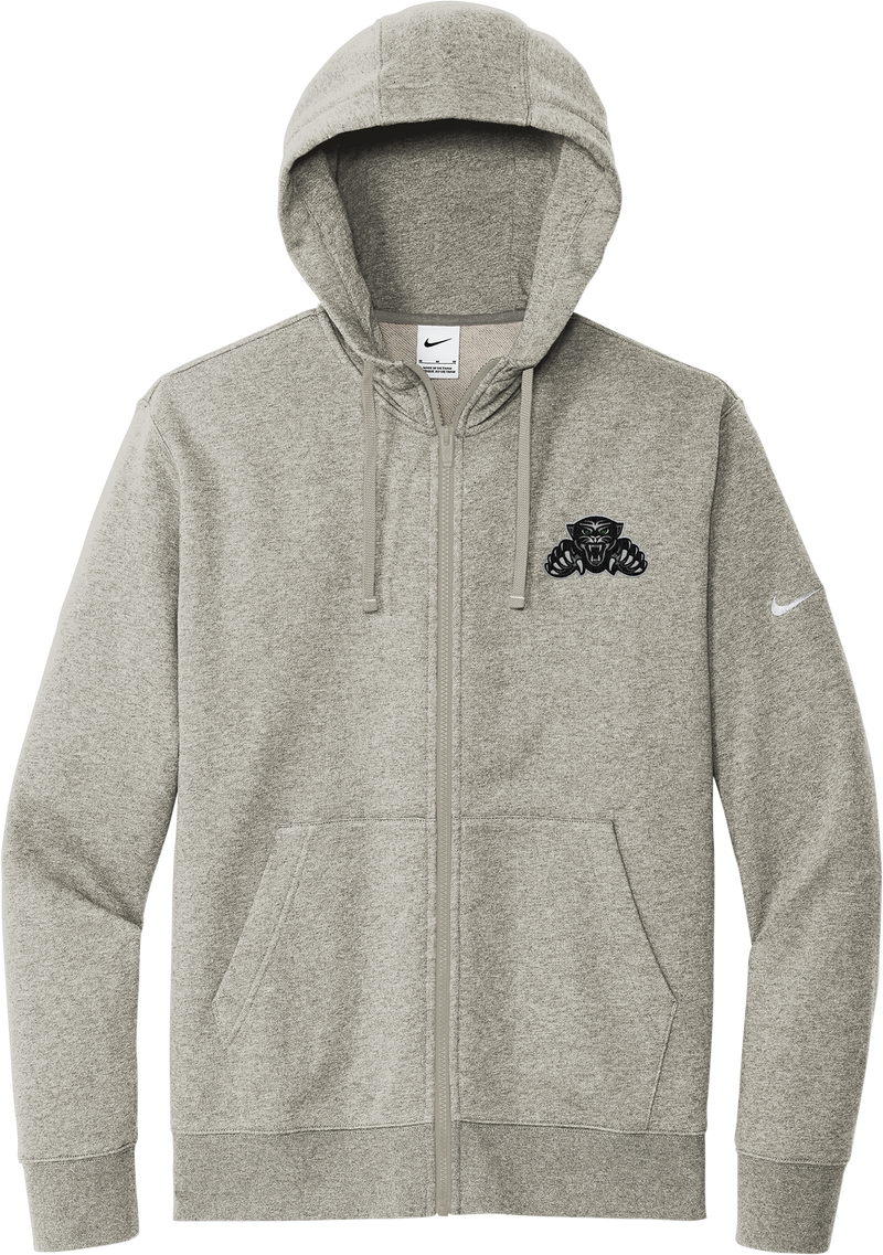 Igloo Jaguars Nike Club Fleece Sleeve Swoosh Full-Zip Hoodie