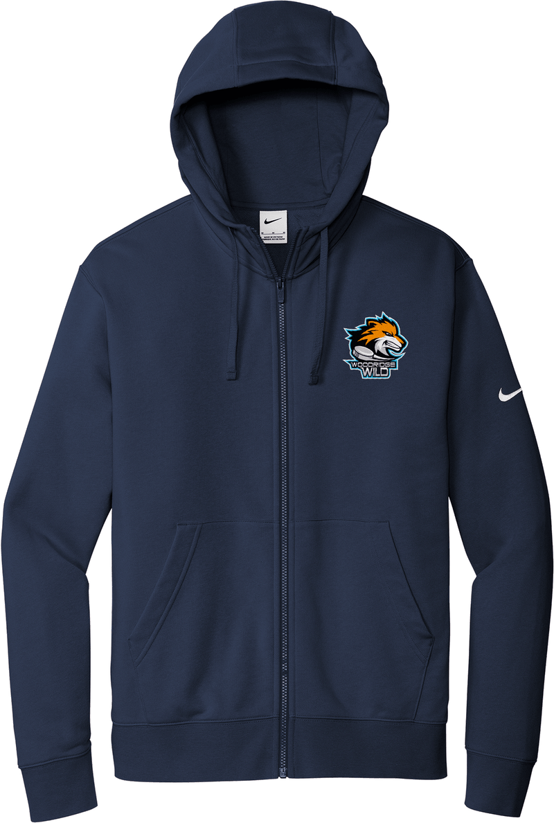 Woodridge Wild Nike Club Fleece Sleeve Swoosh Full-Zip Hoodie