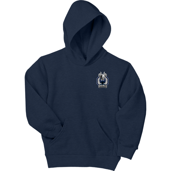 East Coast Vikings (Mens) Youth EcoSmart Pullover Hooded Sweatshirt