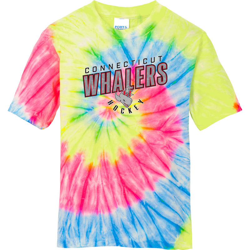 CT Whalers Tier 2 Youth Tie-Dye Tee