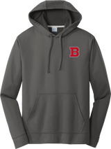 CT Bobcats Performance Fleece Pullover Hooded Sweatshirt