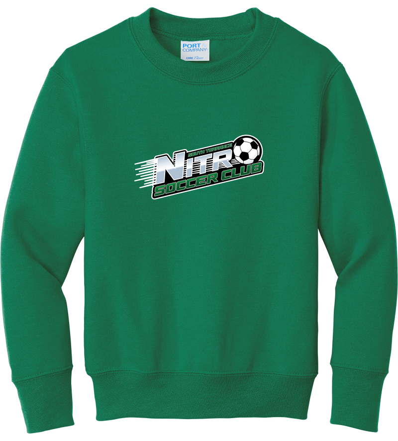 Nitro Soccer Youth Core Fleece Crewneck Sweatshirt