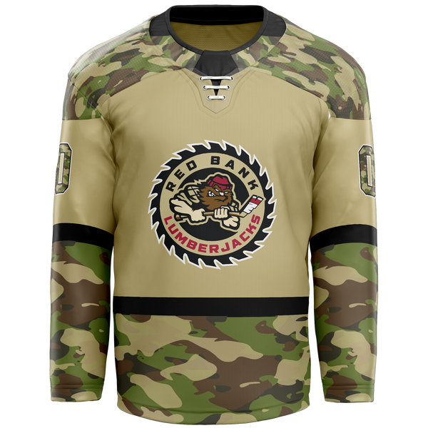 Red Bank Lumberjacks Adult Player Sublimated Jersey