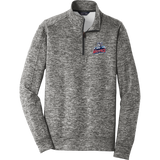 CT Wolfpack South PosiCharge Electric Heather Fleece 1/4-Zip Pullover