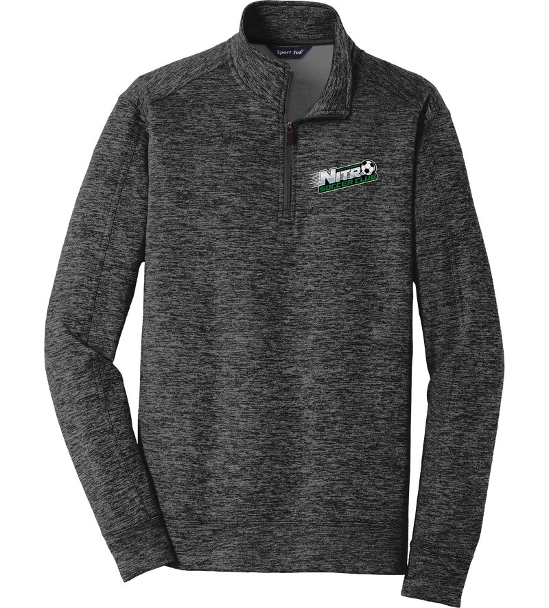 Nitro Soccer PosiCharge Electric Heather Fleece 1/4-Zip Pullover