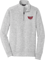 York Devils PosiCharge Electric Heather Fleece 1/4-Zip Pullover