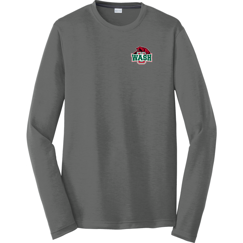 Wash U Long Sleeve PosiCharge Competitor Cotton Touch Tee