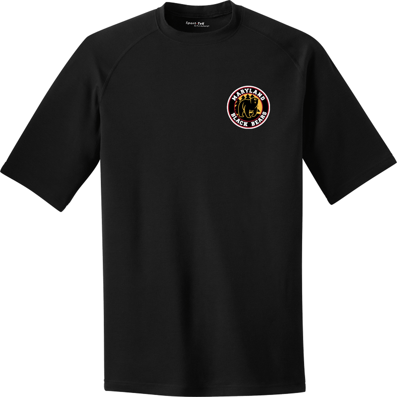 Maryland Black Bears PosiCharge Tri-Blend Wicking Raglan Tee