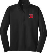 CT Bobcats Sport-Wick Stretch 1/4-Zip Pullover