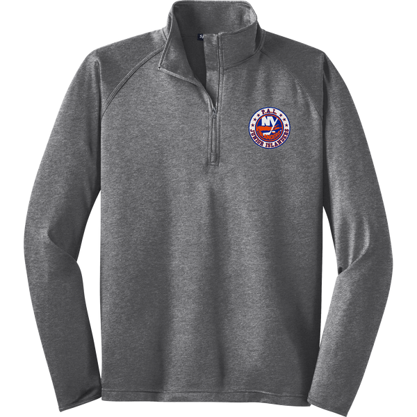 PAL Jr. Islanders Sport-Wick Stretch 1/4-Zip Pullover