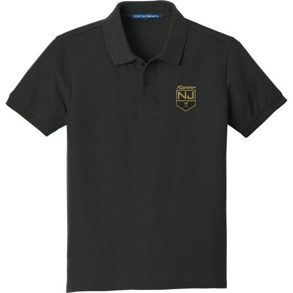 NJ Raiders Youth Core Classic Pique Polo