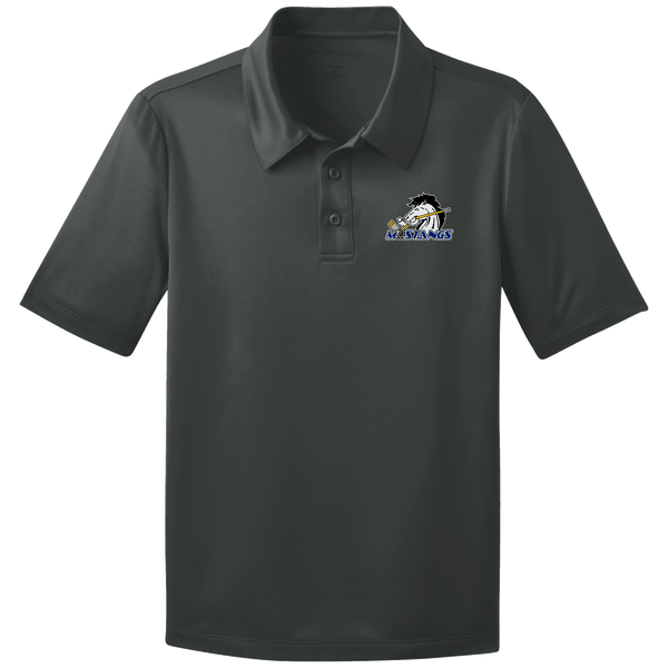 Mid-State Mustangs Youth Silk Touch Performance Polo