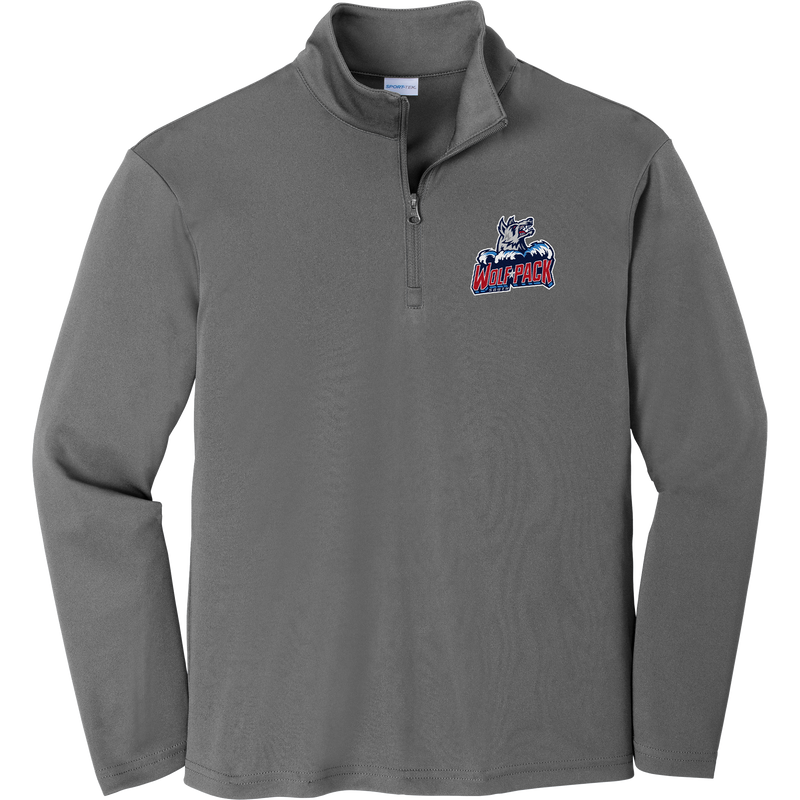 CT Wolfpack South Youth PosiCharge Competitor 1/4-Zip Pullover