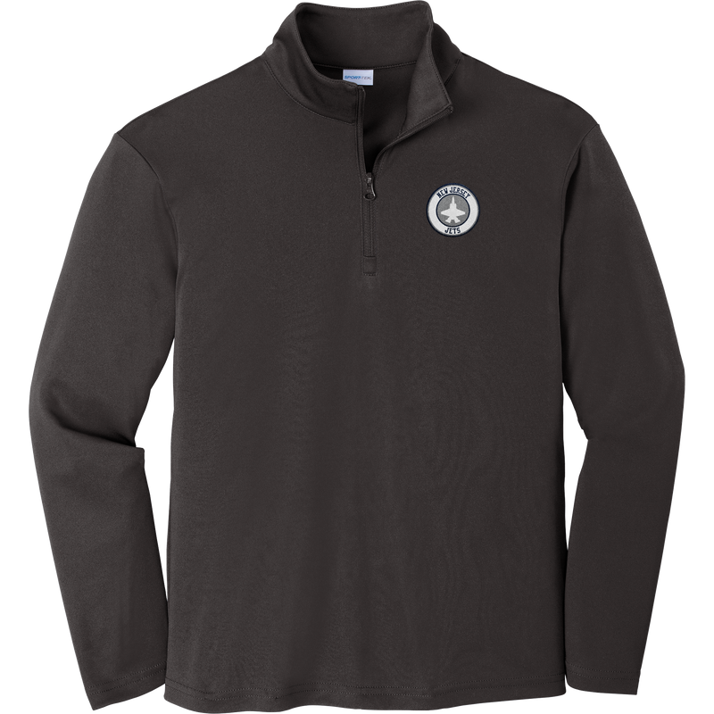 NJ Jets Youth PosiCharge Competitor 1/4-Zip Pullover