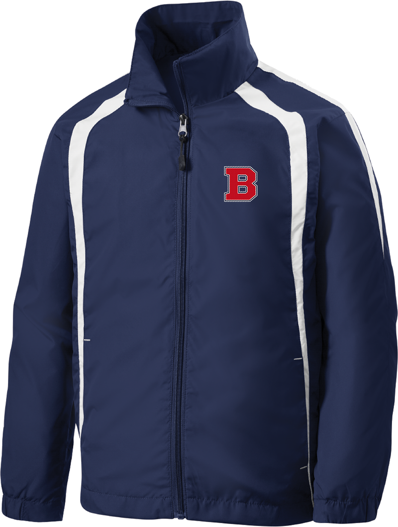 CT Bobcats Youth Colorblock Raglan Jacket