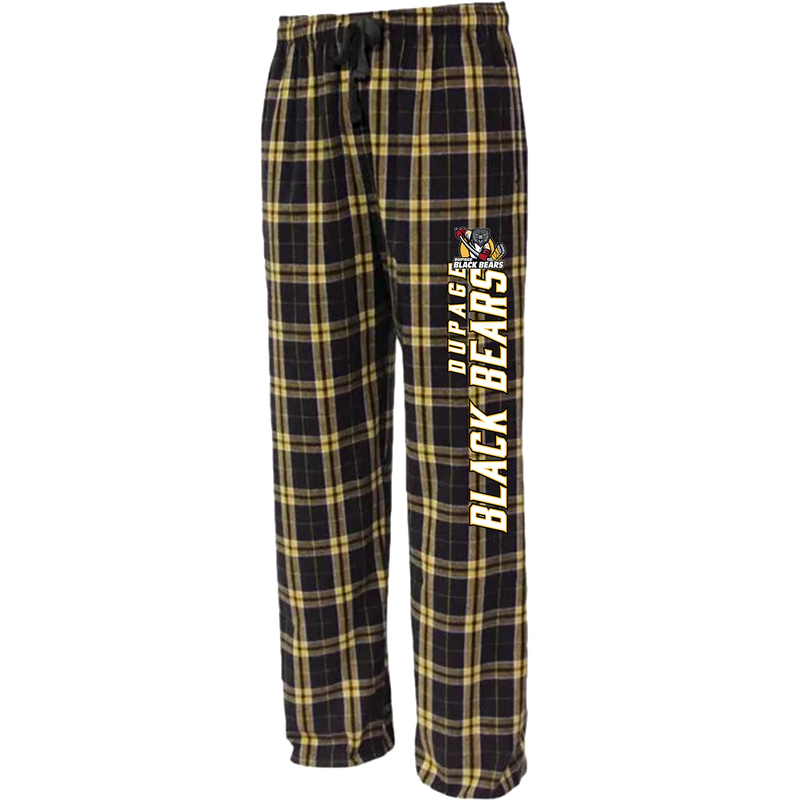 Dupage Black Bears Flannel Pant