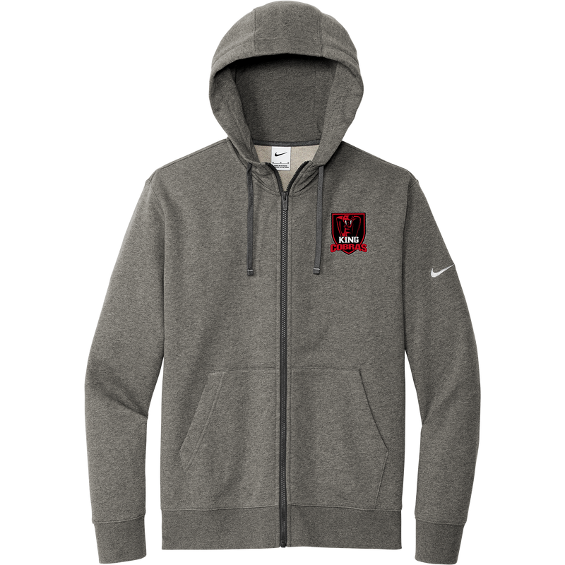 King Cobras Nike Club Fleece Sleeve Swoosh Full-Zip Hoodie