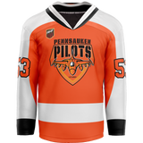 Pennsauken Pilots Adult Player Hybrid Jersey